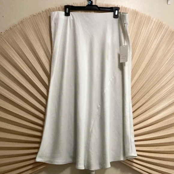 Offwhite Midi skirt by a New Day - Picture 1 of 6